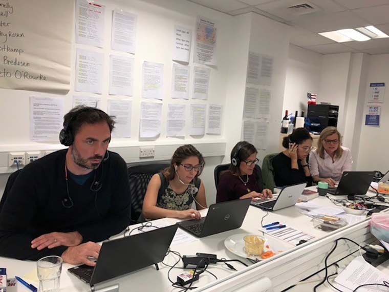 Image: Democrats Abroad campaign headquarters in London