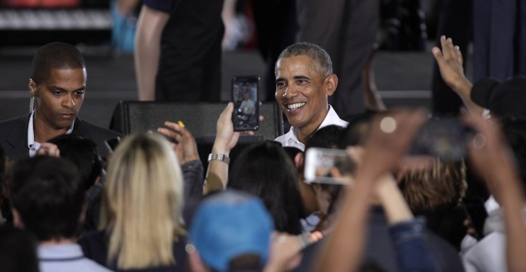 Image: Obama at a Las Vegas rally