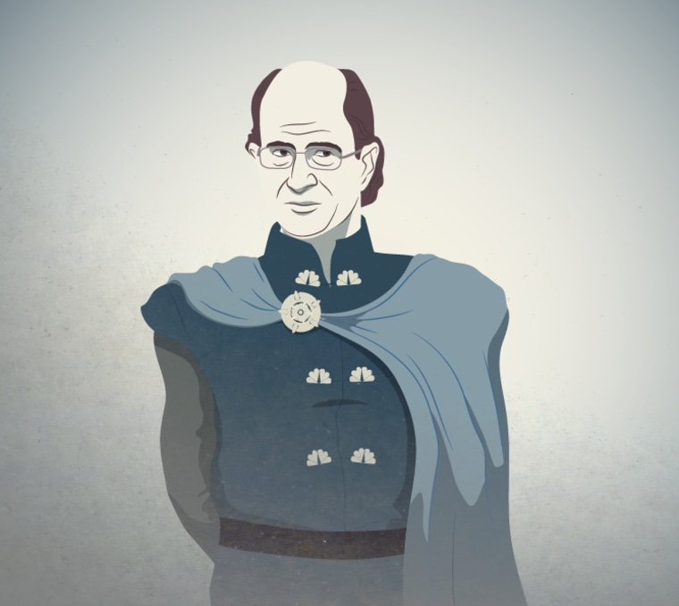 Comcast CEO Brian Roberts as the leader of House Tyrell.