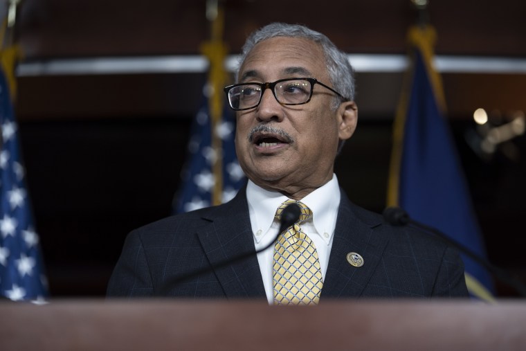 Rep. Bobby Scott, D-Va., speaks during a news conference at the U.S. Capitol on June 13, 2018.