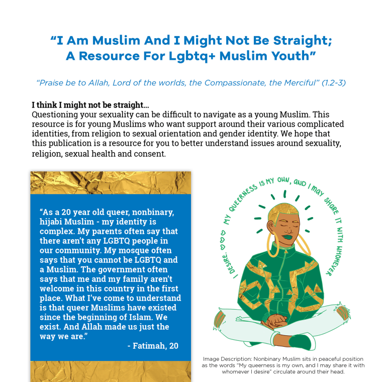 Image: I'm Muslim and I Might Not Be Straight