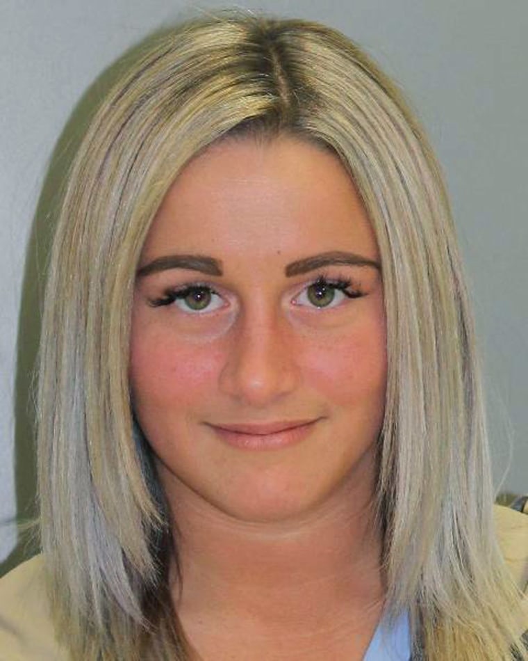 Image: 22-year-old Kierah Lagrave, of Plattsburgh, N.Y., who authorities say choked a nightclub bouncer into unconsciousness after she mistakenly thought he had slapped her buttocks