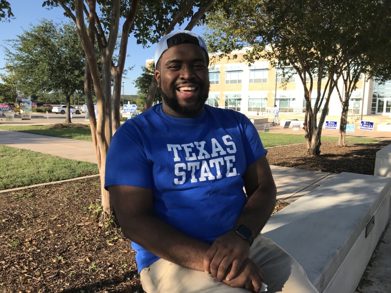 Prince Winbush III, 24, is a Junior studying mass communications at Texas State University in San Marcos, Texas.
