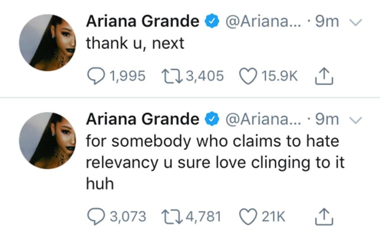 Ariana Grande sparks concern amongst fans with worrying tweets