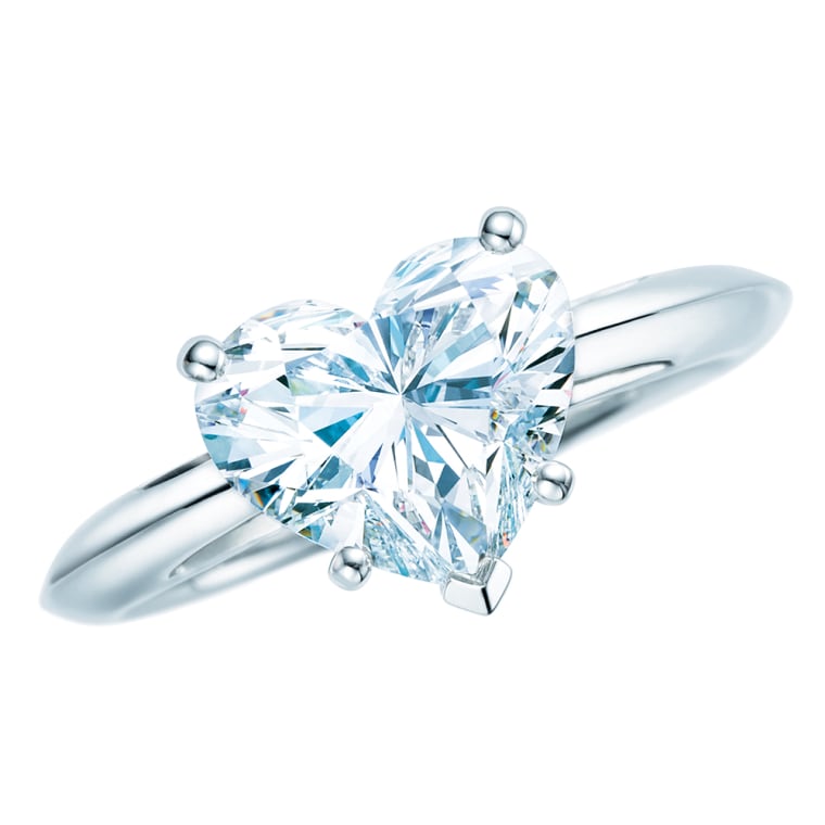 Tiffany heart shaped engagement ring