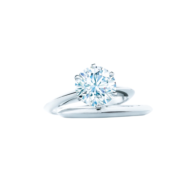 Tiffany round engagement ring