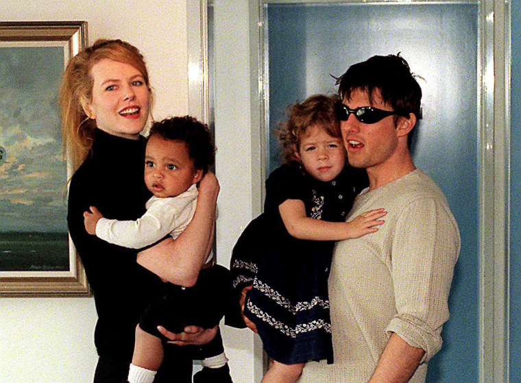 Nicole Kidman talks about the children she shares with Tom Cruise