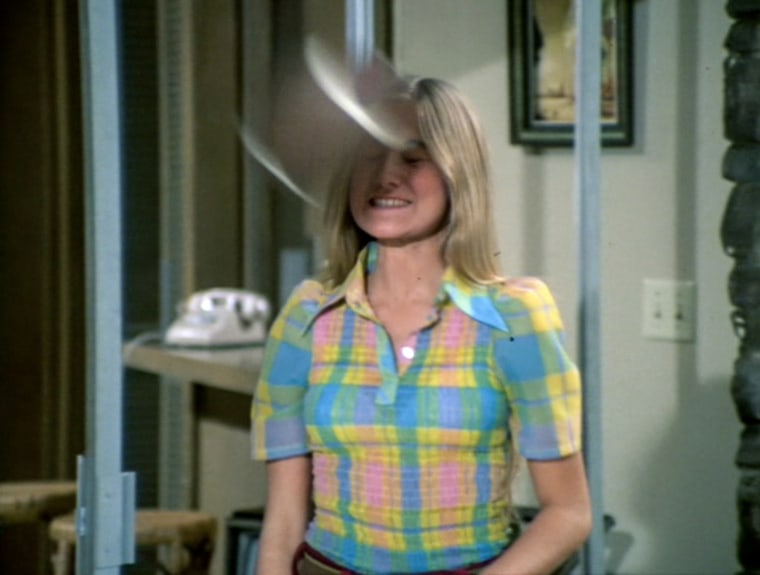 "The Brady Bunch" scene in which Marcia is hit in the nose with a football