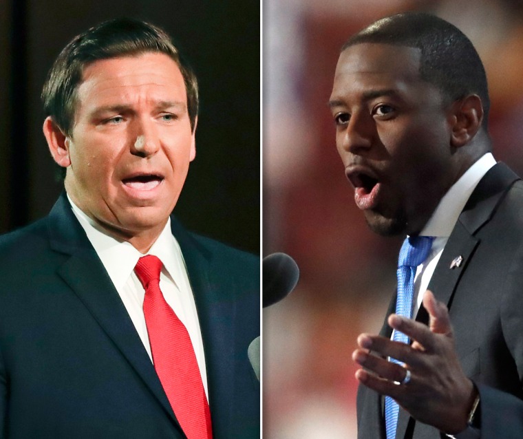 Image: Ron DeSantis, Andrew Gillum