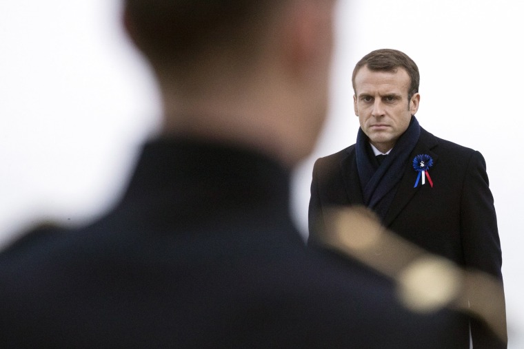 Image: French President Emmanuel Macron 