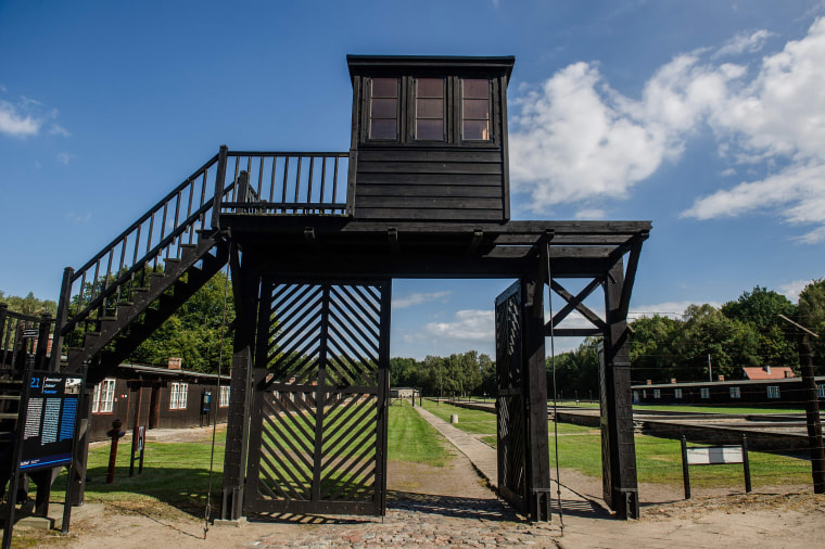 Image: The former German Nazi concentration camp Stutthof in Sztutowo, northern Poland