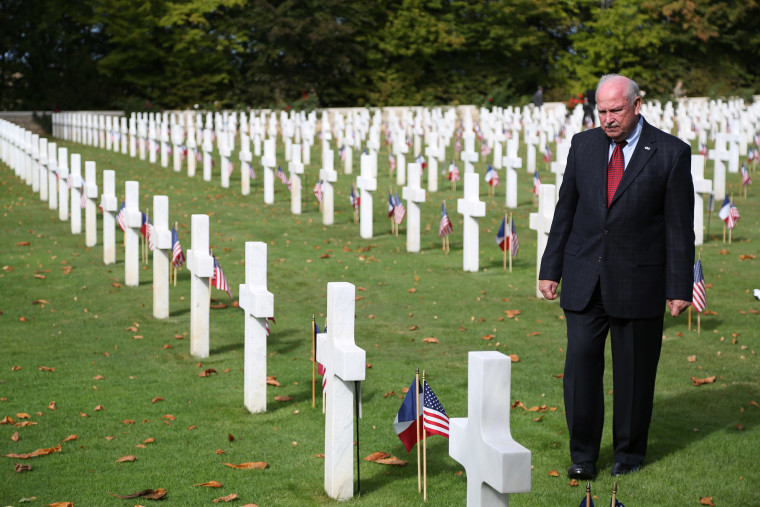 Image: Gerald York, grandson of Sgt. Alvin York, who received a Medal of Honor for his actions in World War I