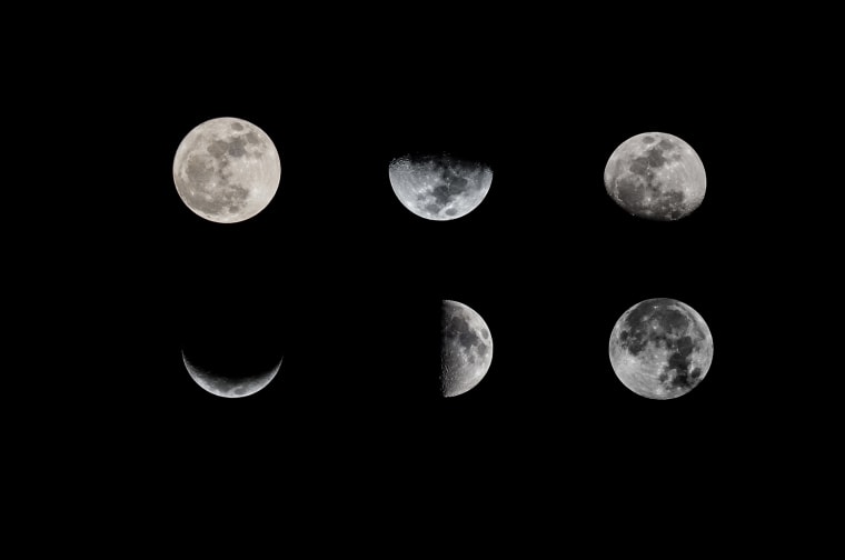 Image: Moon phases