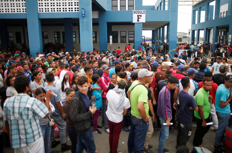 Image: Venezuelan migrants