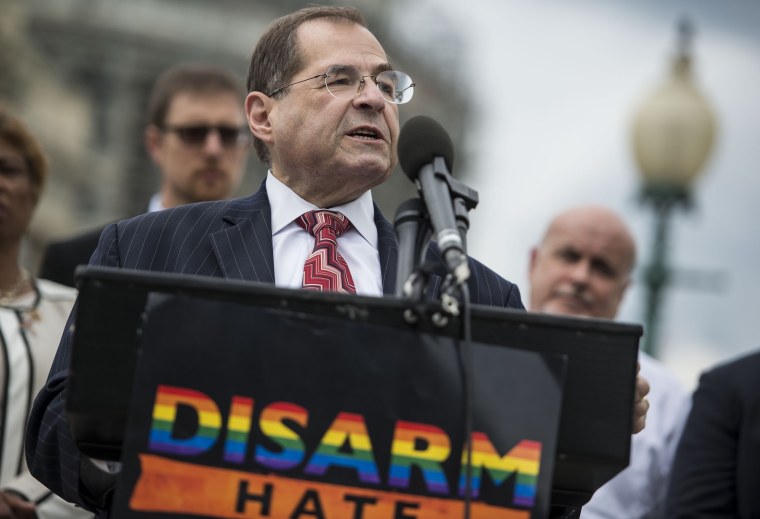 Rep. Jerry Nadler speaks on Capitol Hill in 2016.