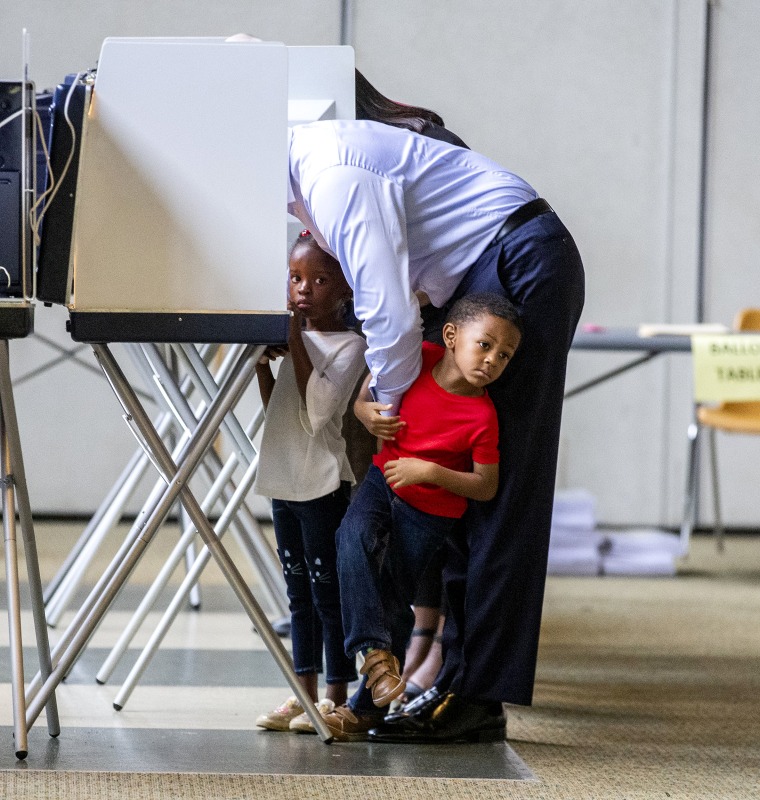 Image: FL Gubernatorial Candidate Andrew Gillum Casts His Vote In Midterm Election