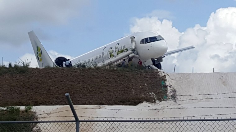 Image: Fly Jamaica crash landing