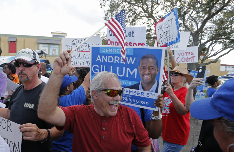 Image: Broward County election protest