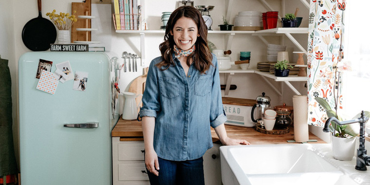 Host Molly Yeh, as seen on Girl Meets Farm, Season 1.