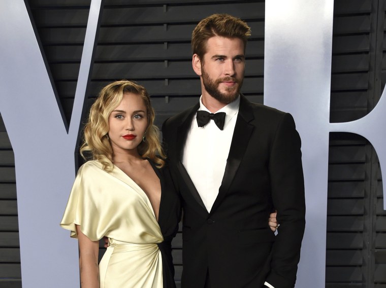 Image: Miley Cyrus, Liam Hemsworth