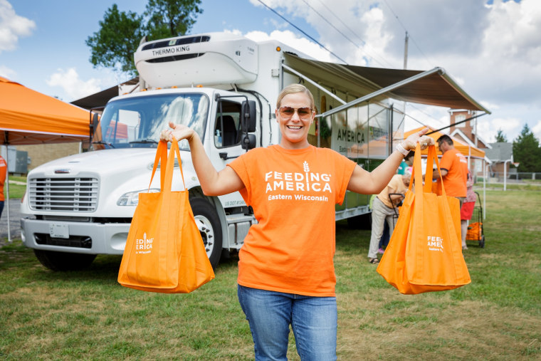 Feeding American Eastern Wisconsin mobile food bank