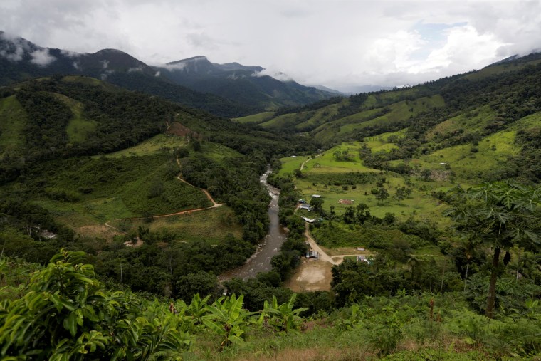 Image: View of the river Pato in Miravalle