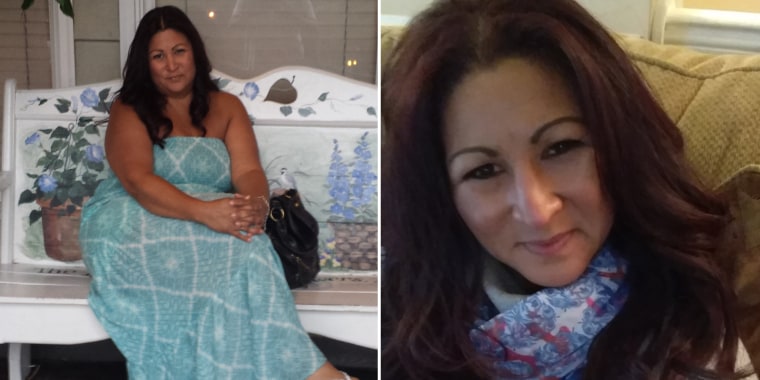 Elena Rodriguez, before and after weight loss