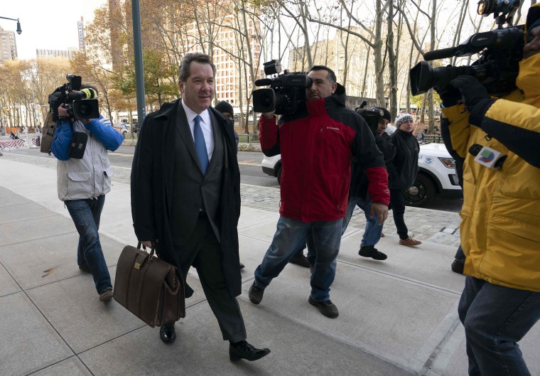 Jeffrey Lichtman, attorney for Joaquin "El Chapo" Guzman, arrives at the Brooklyn Federal Courthouse on Nov. 14, 2018.