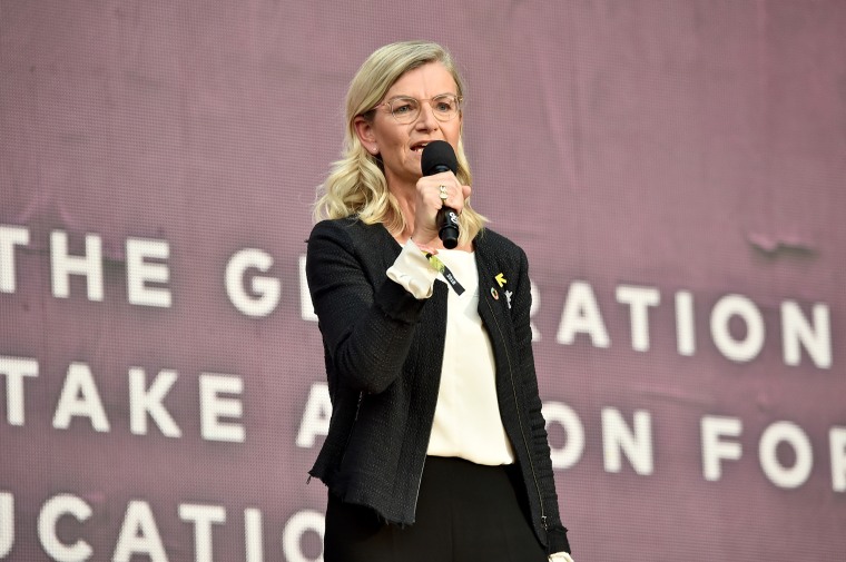 Ulla Tornaes speaks onstage during the 2018 Global Citizen Festival: Be The Generation in Central Park on Sept. 29, 2018.