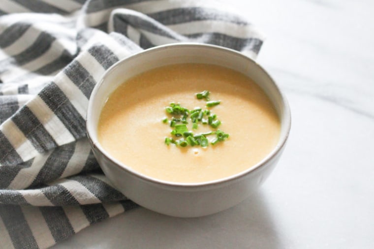 Butternut Squash Apple Cheddar Soup