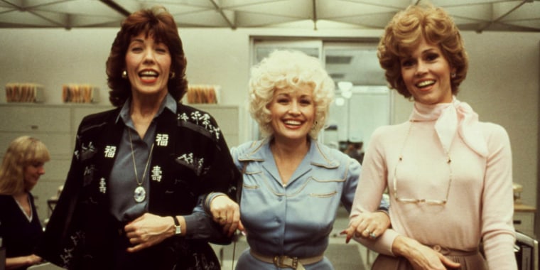 Lily Tomlin, Dolly Parton, Jane Fonda in "9 to 5"