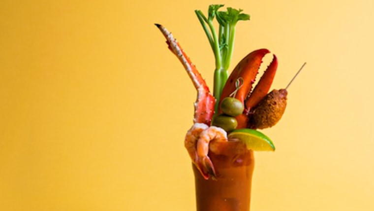 The Captain Bloody Mary from The Darling Oyster Bar in Charleston, South Carolina.
