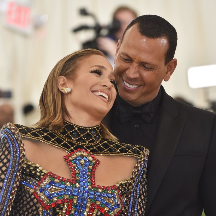 Jennifer Lopez and Alex Rodriguez