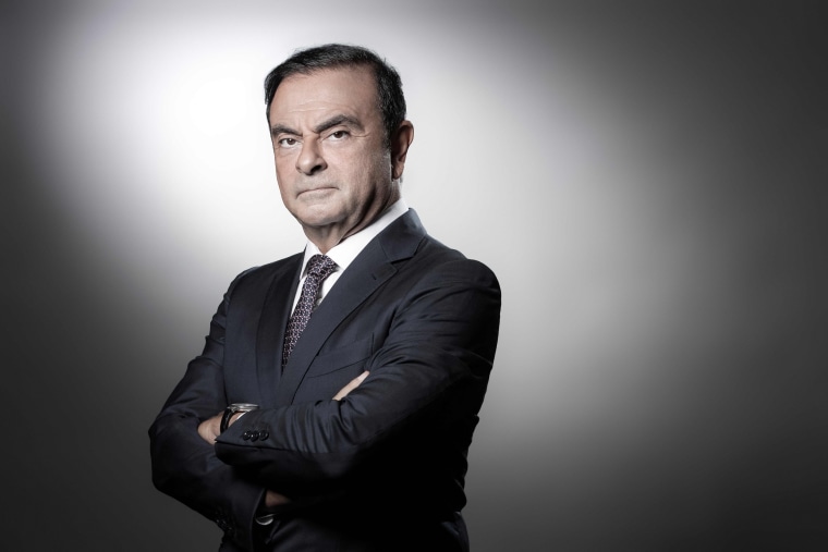 Carlos Ghosn, the chairman of Nissan, at the Renault headquarters in Boulogne-Billancourt, France, on Sept. 12, 2018.