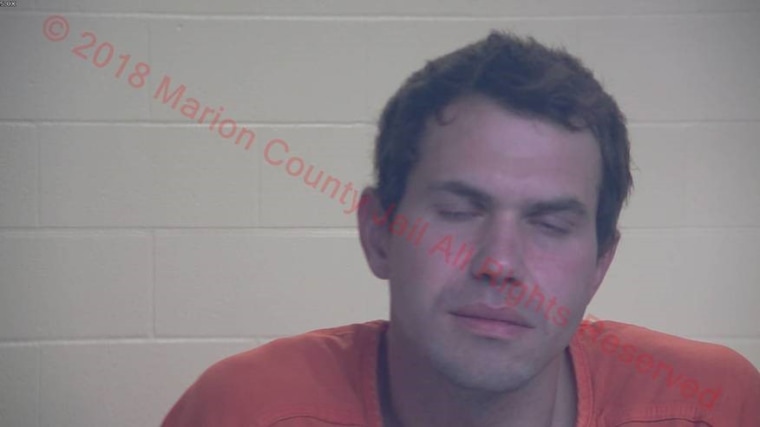 Matthew Smith was arrested in Springfield, Kentucky, on Nov. 19, 2018.
