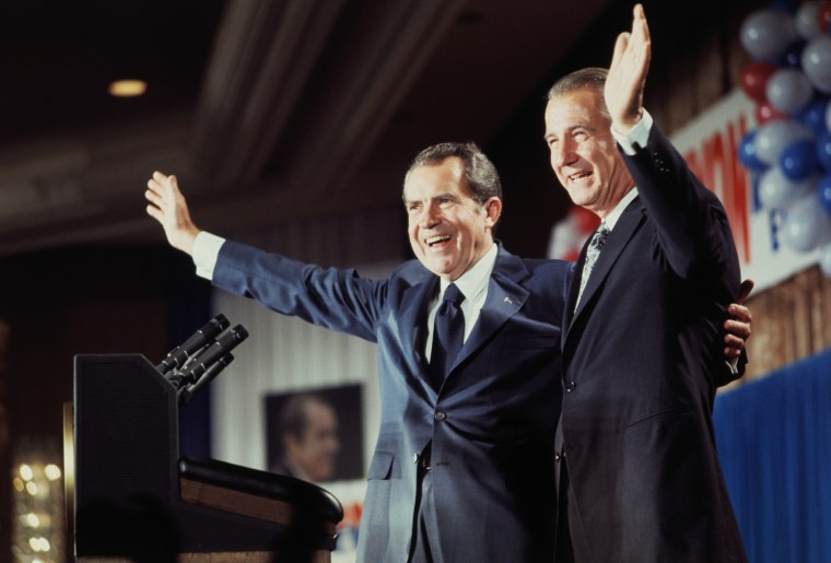 Image: President Richard Nixon and Spiro Agnew