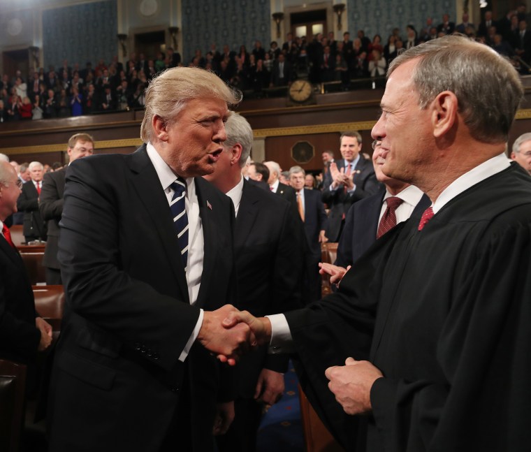 Donald Trump Delivers Address To Joint Session Of Congress