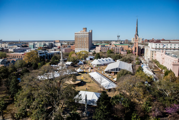 The Culinary Village, which is located in Charleston's Marion Square, will host three days of cooking demos, signature retail shops, live music, and plenty of food and wine sampling opportunities during the festival.