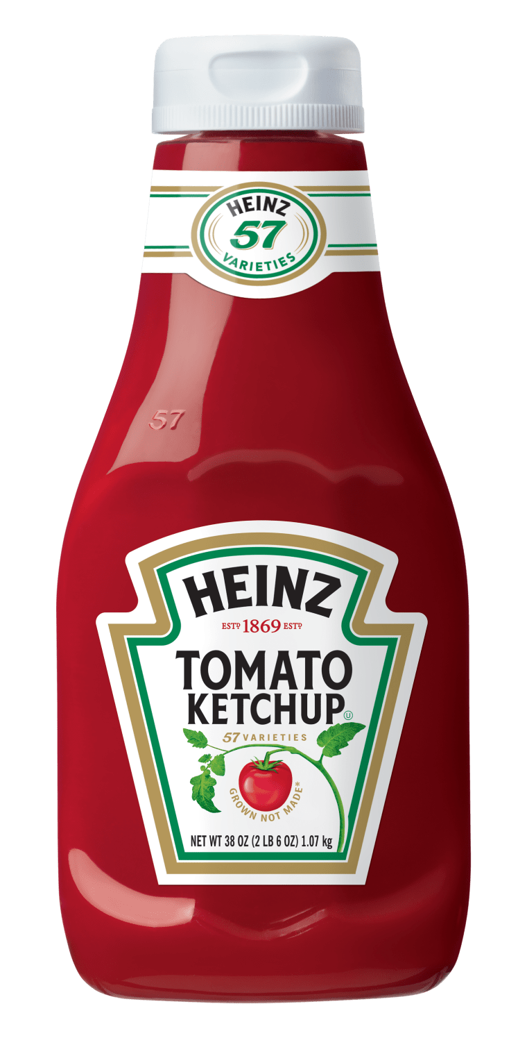 Heinz Ketchup Glass Bottles, 21 LB