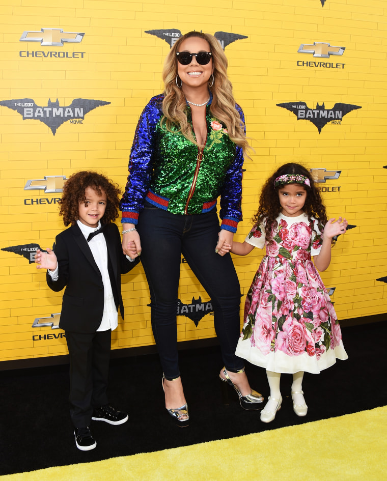 Mariah Carey and kids rock out to her classic Christmas song