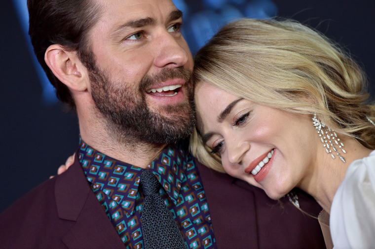 Emily Blunt and John Krasinski are couples goals at Mary Poppins premiere