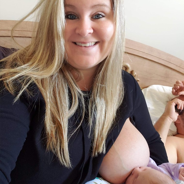 Mom who is suing Texas Roadhouse because a manager told her to cover up while breastfeeding her baby.