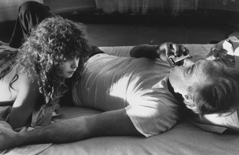 Image: Maria Schneider and Marlon Brando in "Last Tango in Paris"