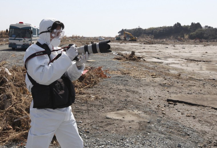 Image: Reuters photographer Kim Kyung-Hoon works in Japan in 2011