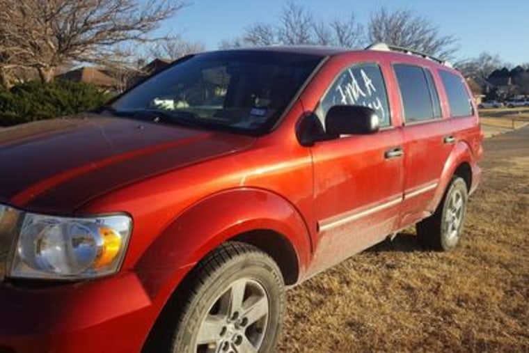 Thomas Brown's car.