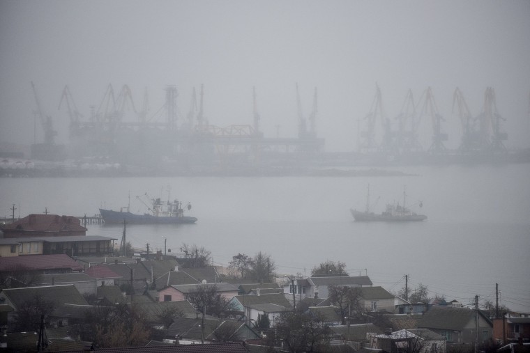 Image: The Ukrainian port of Berdyansk