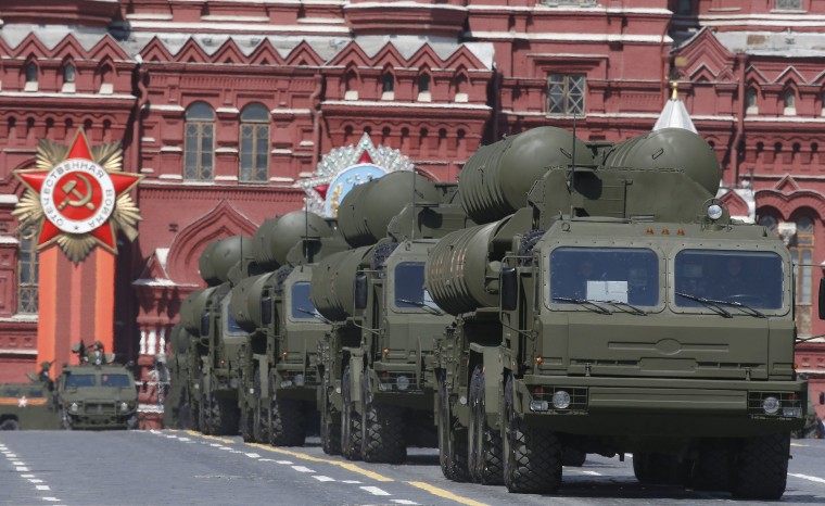 Image: Russian S-400 Triumph missile systems in Moscow