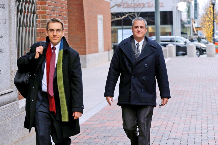 Image: Former Insys sales VP Burlakoff leaves federal court in Boston