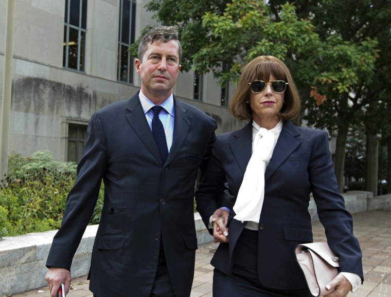 W. Samuel Patten leaves the federal court in Washington on Aug. 31, 2018. Patten entered a guilty plea in federal court in Washington, shortly after prosecutors released a four-page charging document that accused him of performing lobbying and consulting work in the United States and Ukraine but failing to register as a foreign agent as required by the Justice Department.