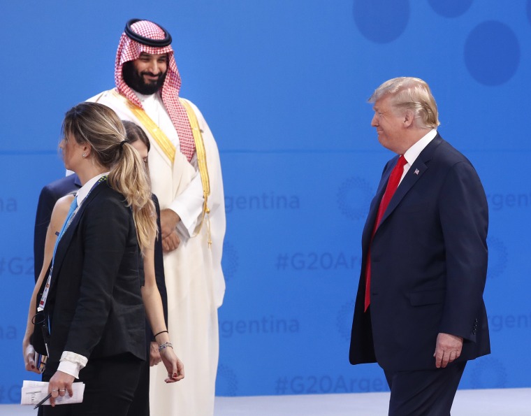 Image: Donald Trump, Mohammed bin Salman